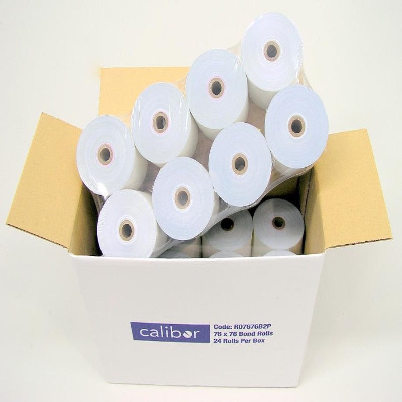 Calibor 2 Ply Paper, 24 Rolls per box